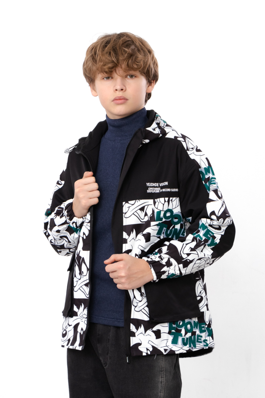 Вітровка для хлопчика двостороння